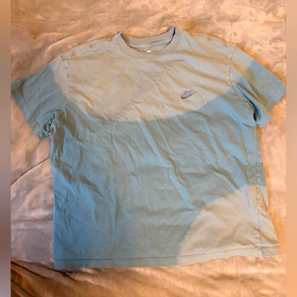 Nike Blue Tee with Logo